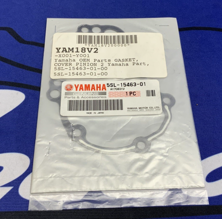Yamaha Pinon 2 Cover Gasket YZF-R6 03-05 OEM 5SL-15463-01