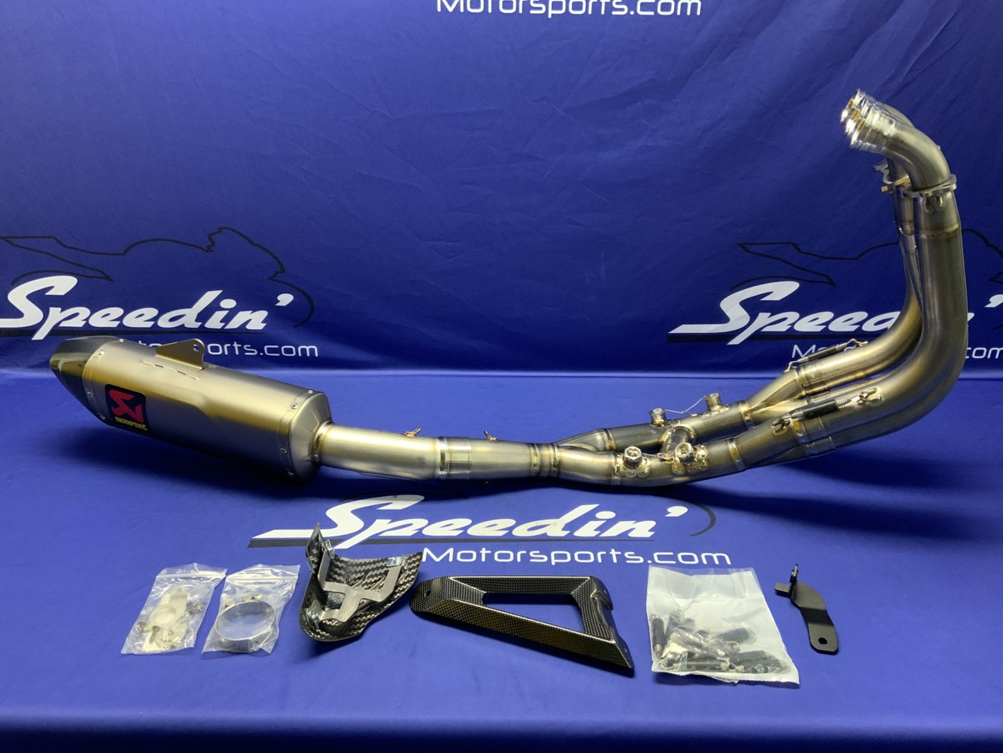 AKRAPOVIC EVOLUTION LINE FULL EXHAUST  (TITANIUM) BMW S1000RR 19-24 SB10E10-APLT
