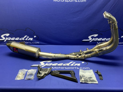 AKRAPOVIC EVOLUTION LINE FULL EXHAUST  (TITANIUM) BMW S1000RR 19-24 SB10E10-APLT