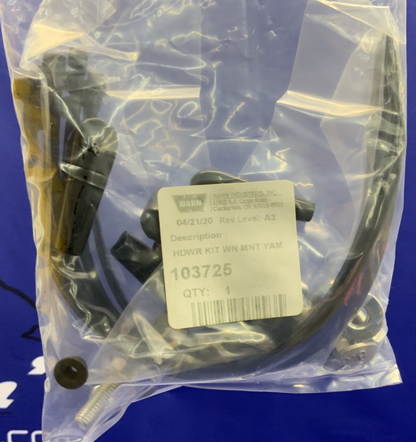 WARN Winch Mount Kit for VRX Winch Yamaha Wolverine X4 18-19 OEM DBY-10372-00-00