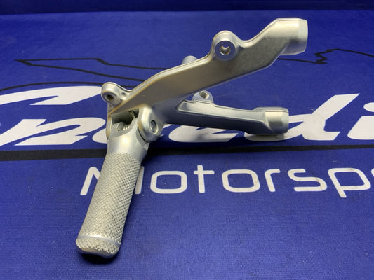 Ducati Right Rearset Bracket W/ Peg Panigale V2 2020-2024 OEM 82411871BA