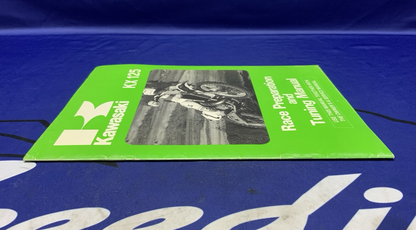 Kawasaki KX125 Race Prep and Tuning Manual 1987 OEM 99920-1389-01