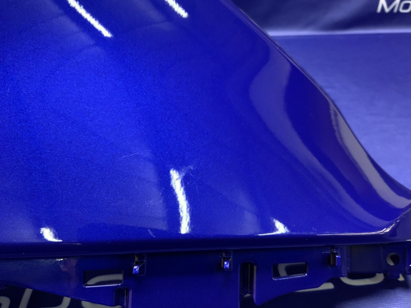 Yamaha Left Tank Fairing (Blue) YZF-R7 2022-2025 OEM BEB-24129-00-P0