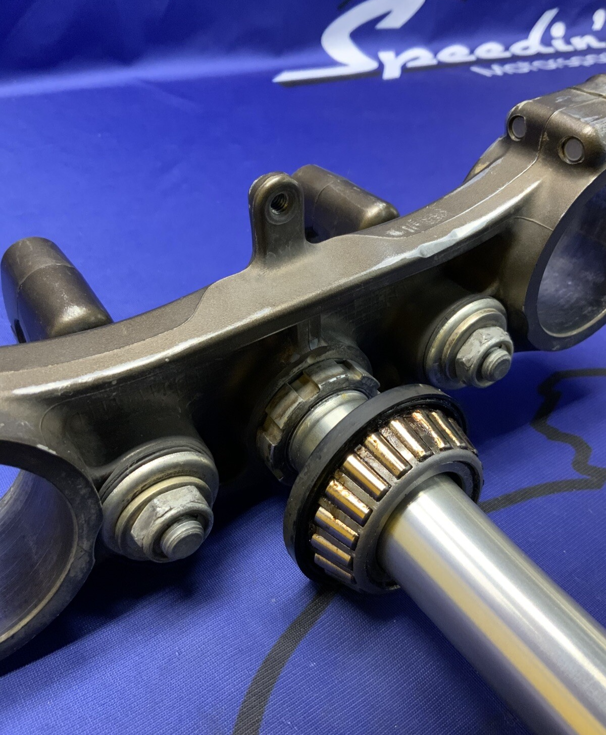 Kawasaki Steering Stem/ Triple Tree Assembly KX450F 2007-2008 OEM 44037-0075-10Y