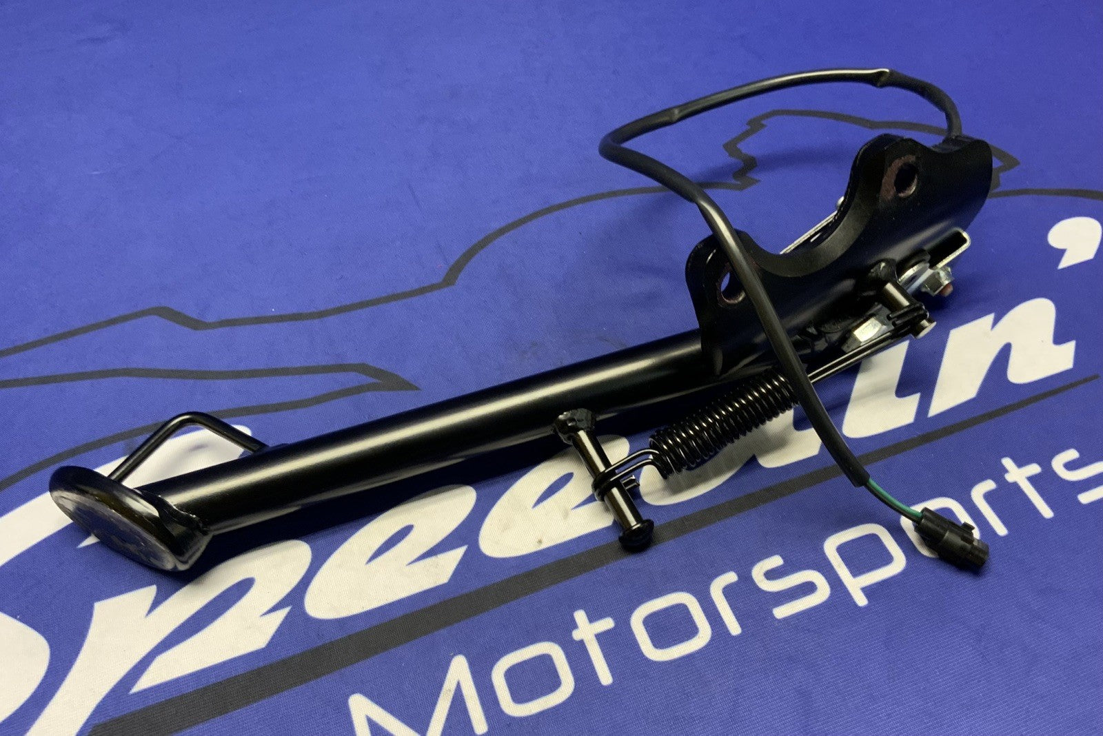 Kawasaki Kickstand Assembly W/ Switch (Black) ZX-4R/RR 2023-2026 OEM 34024-0138