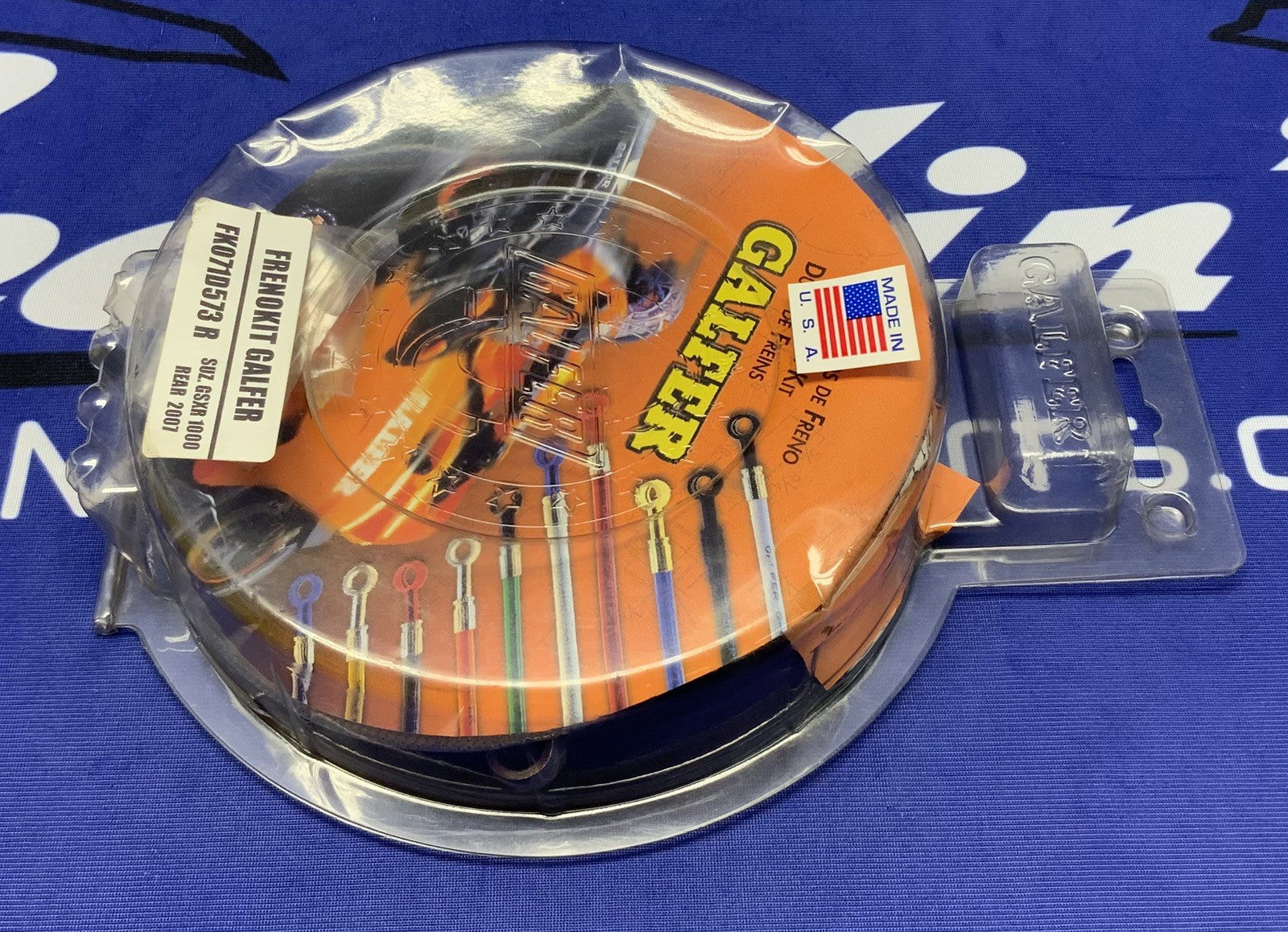 Galfer Rear Brake Line Kit GSX-R 1000 2007-2008 FK071D573R