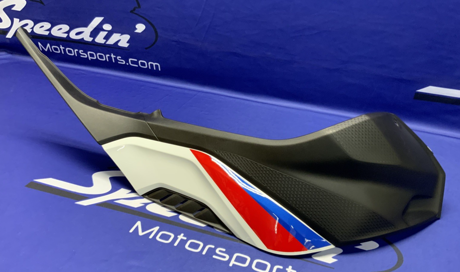 BMW Right Tank Fairing (Black & White) S1000RR 2020-2023 OEM 46638569772