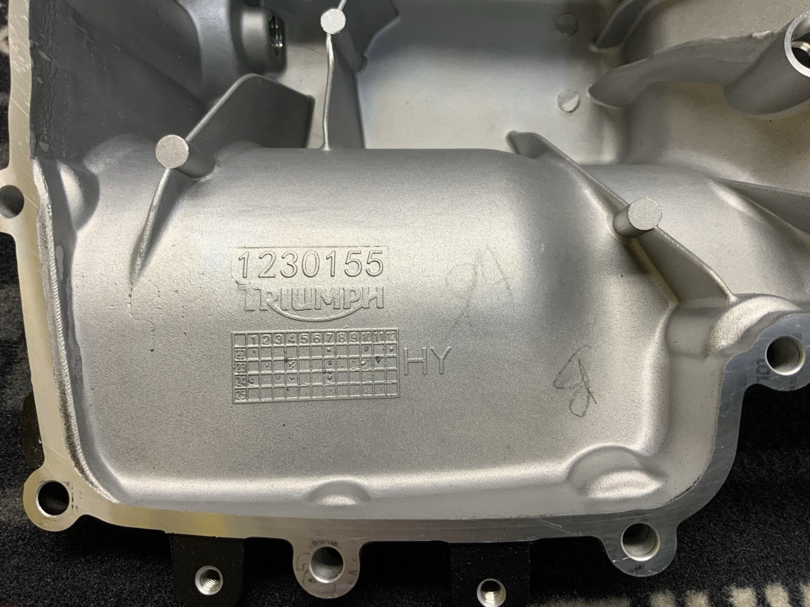 Triumph Oil Pan Street Triple 2023-2026 OEM T1230155