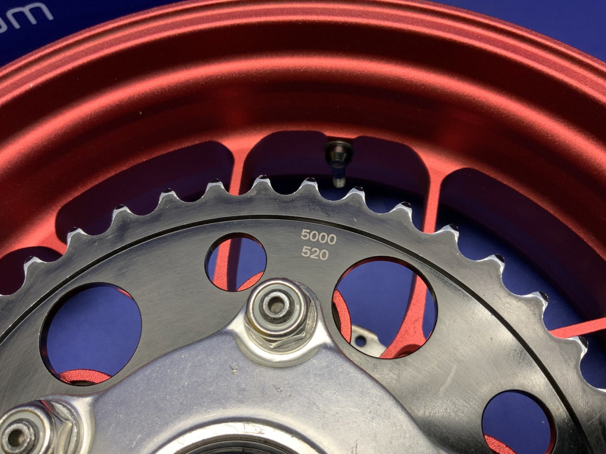 Aprilia Rear Wheel W/ BrakeTech Rotor/Captive Spacer RSV4 2015-2018 OEM 2B002033