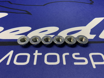 Ducati Rear Wheel Sprocket Nut Kit (6) M10X1 Panigale V2 2020-2024 OEM 74810461A