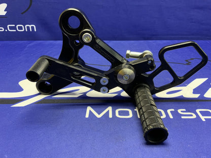 Woodcraft Left Rearset Assembly 790 Duke 17-26, 890 Duke/R 2020-2023 05-0790L