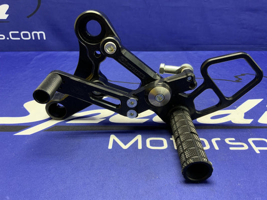Woodcraft Left Rearset Assembly 790 Duke 17-26, 890 Duke/R 2020-2023 05-0790L