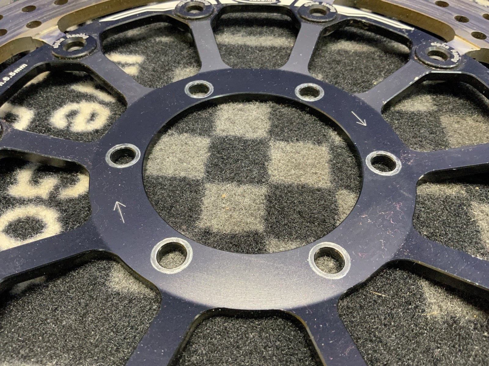 Alpha Racing 320x7mm EVO Brake Rotor Set BMW M1000RR 2021-2025 3411B303C02