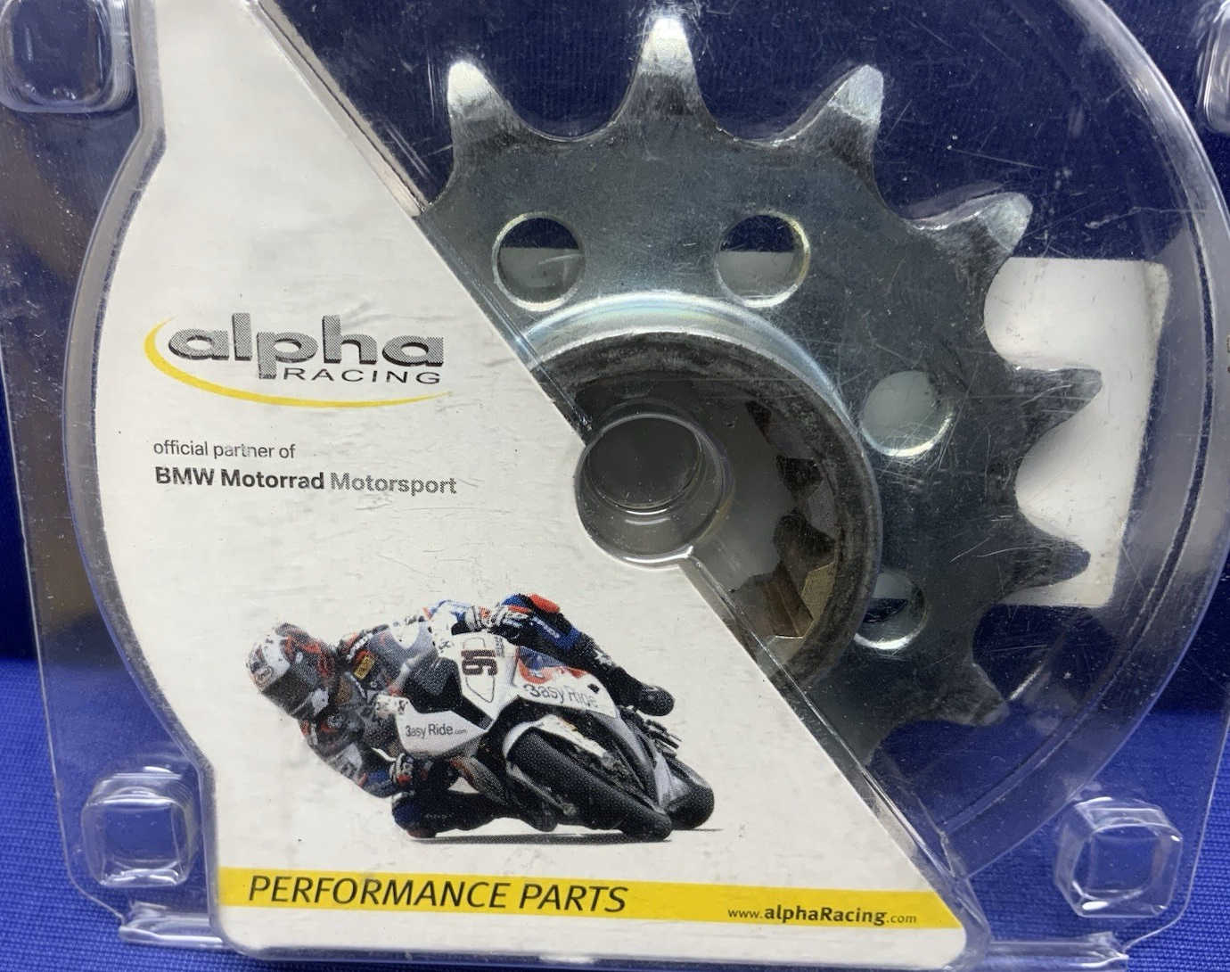 Alpha Racing Front Sprocket 520 T15 BMW S1000RR 2019-2025 2772B001A15