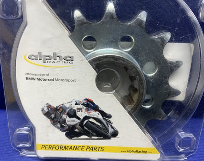 Alpha Racing Front Sprocket 520 T15 BMW S1000RR 2019-2025 2772B001A15