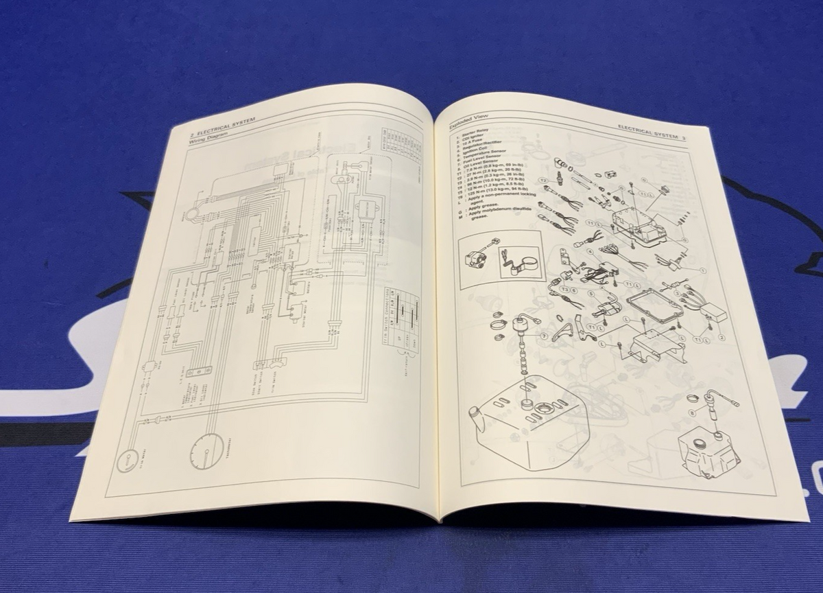 Kawasaki Jet Ski SS/X4 Service Manual 1994 OEM 99924-1174-51
