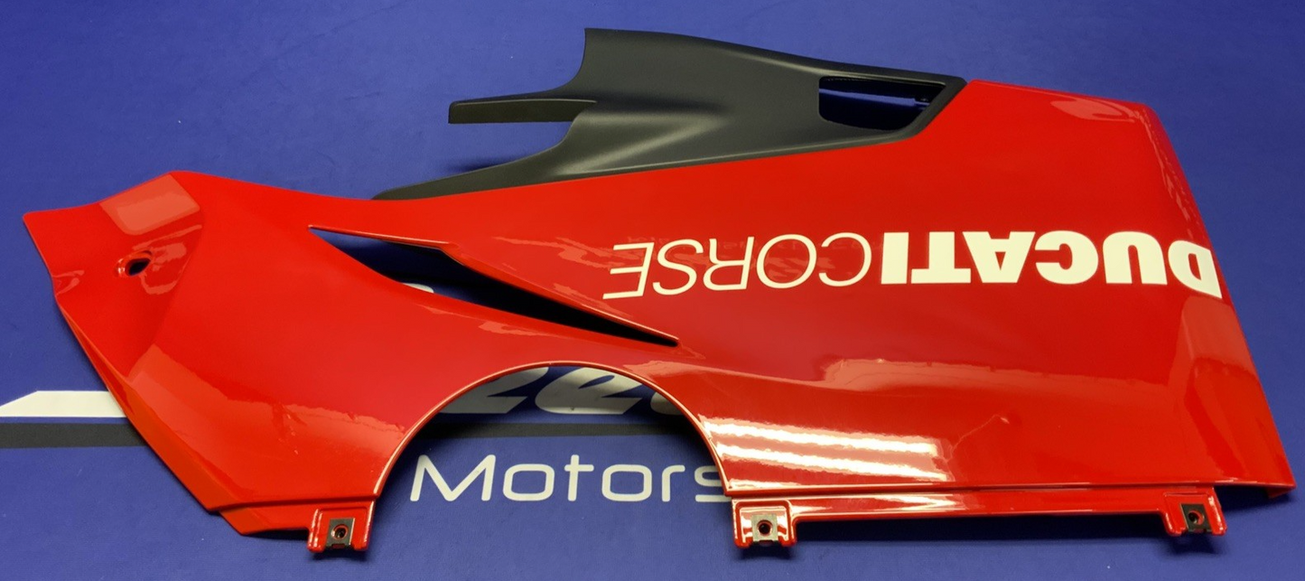 Ducati Left Lower Fairing (Anniversary Red) Panigale V4 19-20 OEM 48019275BT-1