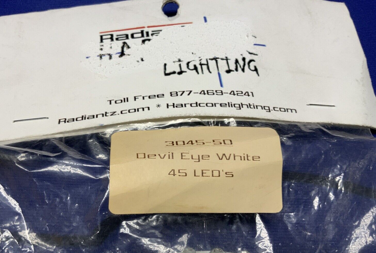 Radiantz Hardcore lighting Devil Eye 45 LED's White 3045-50