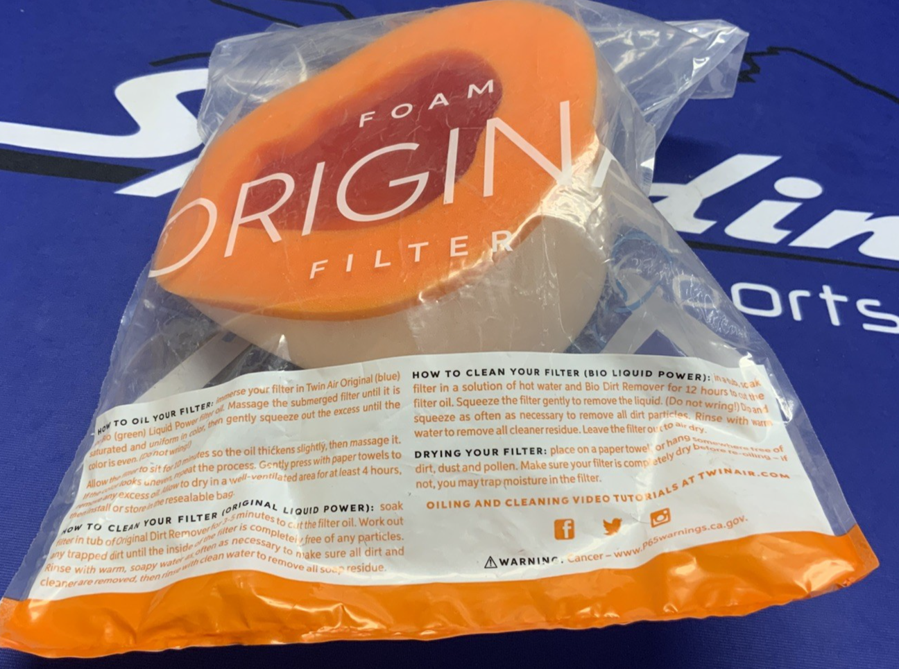 Twin Air Foam Air Filter 153217
