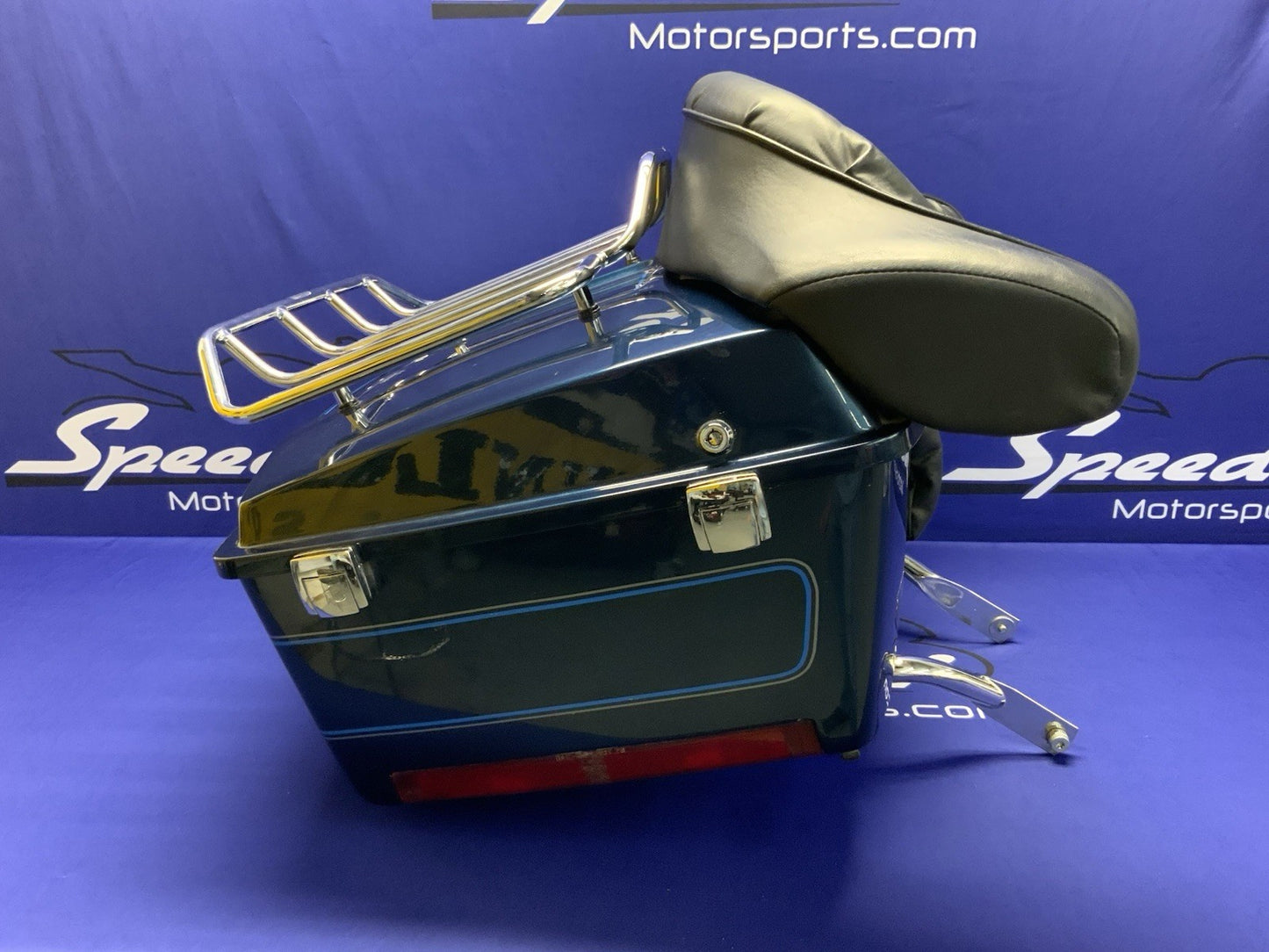 Harley-Davidson Luggage Box Blue FLHTCI Electra Glide Classic 2001 53140-00BDK