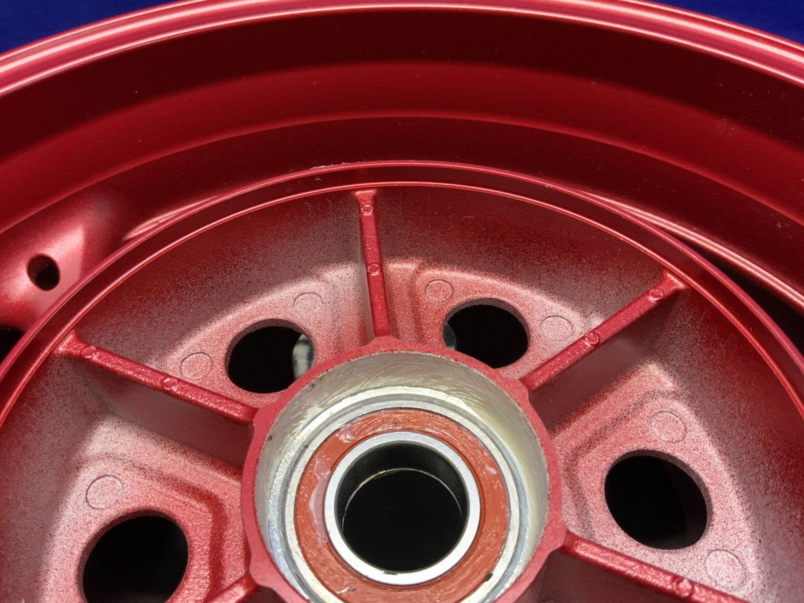 Suzuki Rear Wheel (Red) GSX-R600/750 2023-2024 OEM 64111-14J00-QGY-1