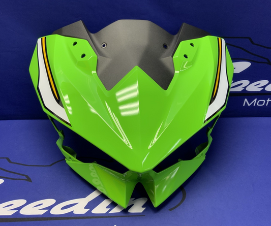 Kawasaki Front Upper Cowling (Candy Green) Ninja 500 25-26 OEM 55028-0874-777-1