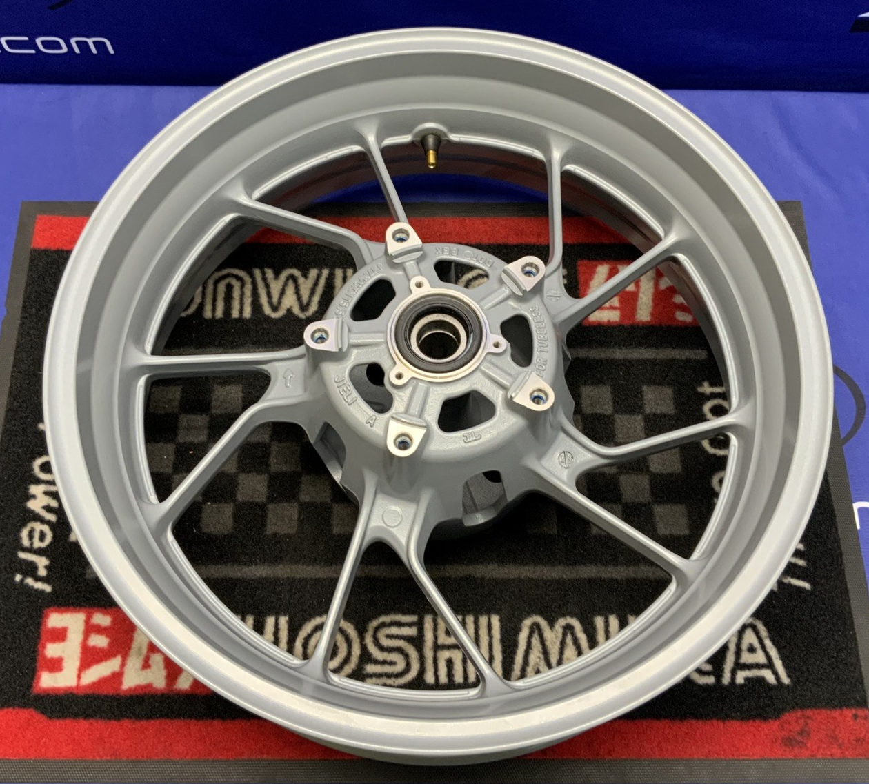 Suzuki Rear Wheel (Matte Gray) GSX-8R 2024-2026 OEM 64111-25L00-QZP-1