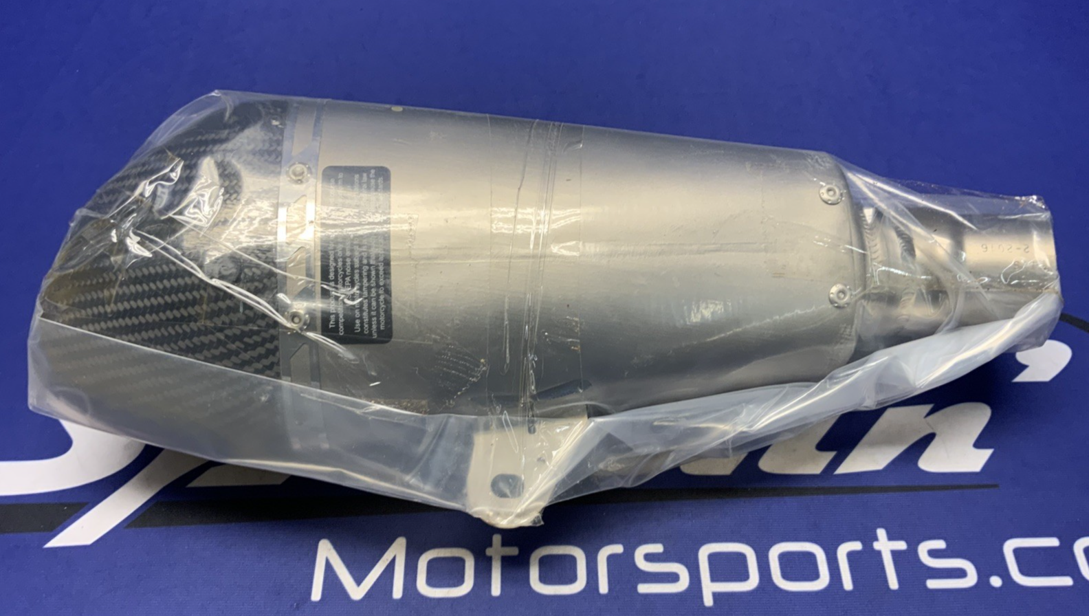 Yoshimura Alpha T Slip-On Titanium Muffler GSXR 1000 2012-2016 11181MP720