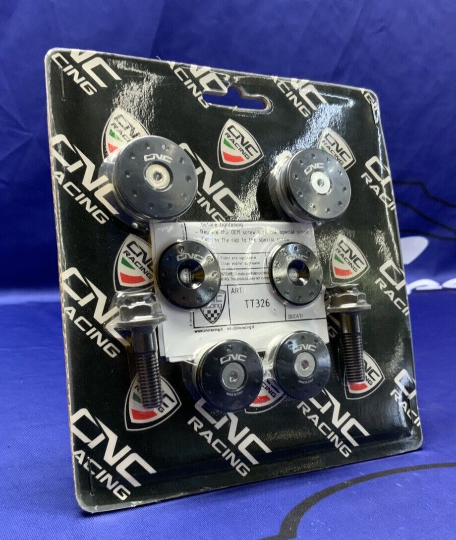 CNC Racing Frame Plugs Hypermotard 939 2016-2018 TT326