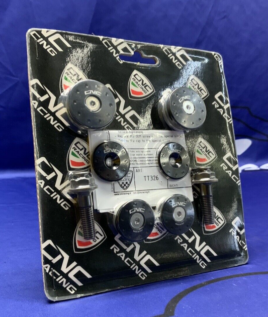CNC Racing Frame Plugs Hypermotard 939 2016-2018 TT326