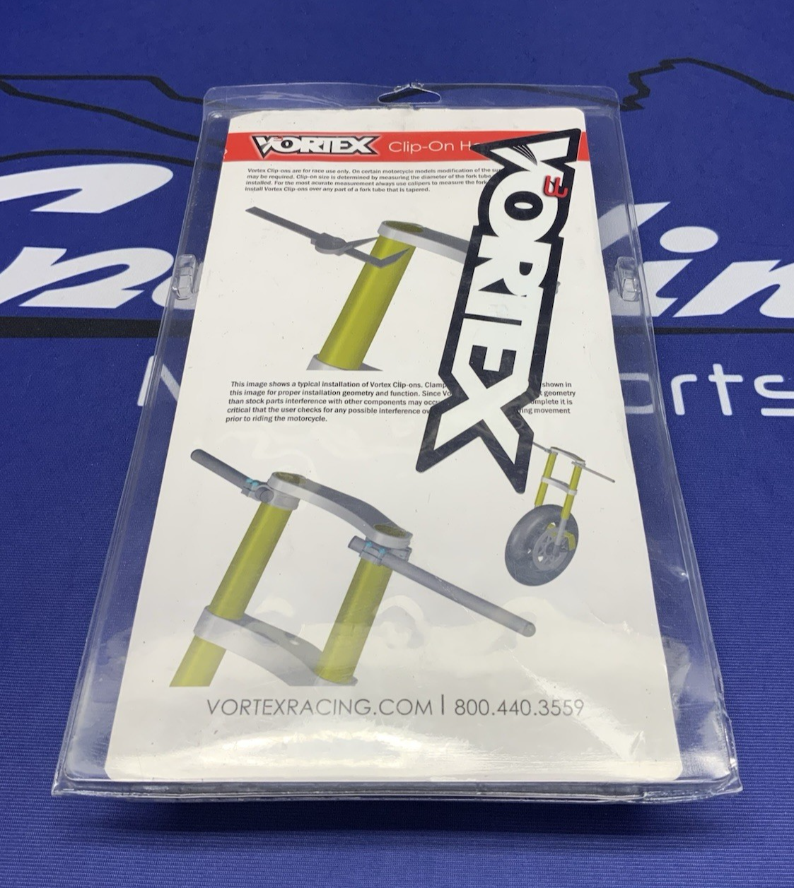 Vortex Racing 48MM Black - Clip On Only Honda CBR600RR 2005-2026 CL0048K-1