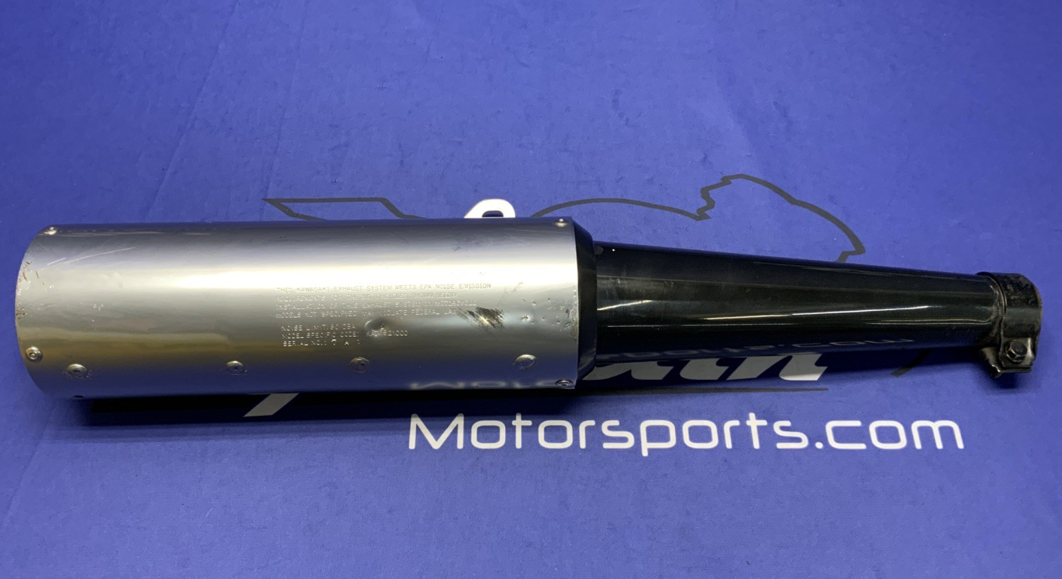 Kawasaki Right Muffler GPZ1000RX 1986-1987 OEM 18002-1693