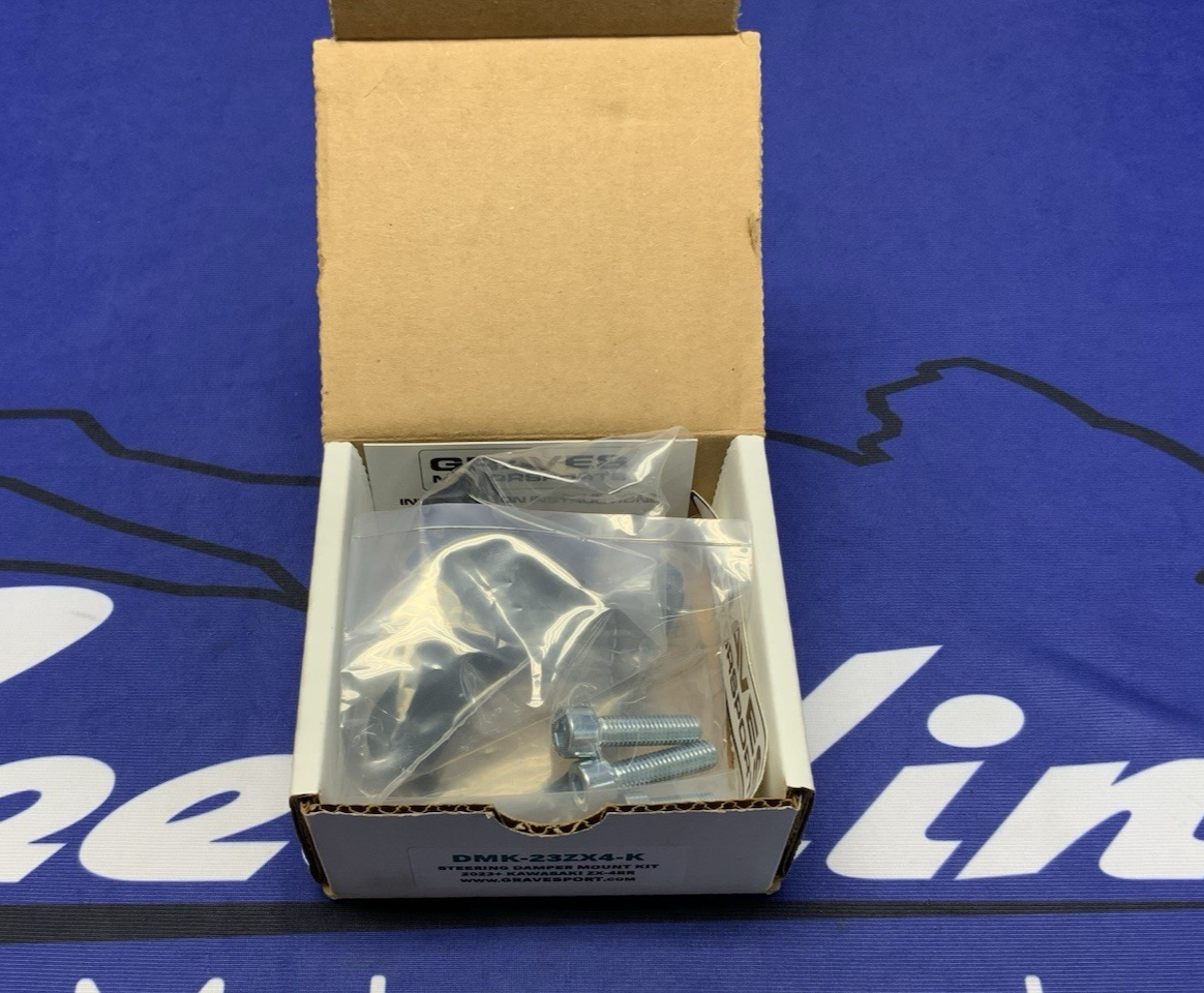 Kawasaki Graves Motorsports Steering Damper Mount Kit ZX-4RR 2023-26 DMK-23ZX4-K
