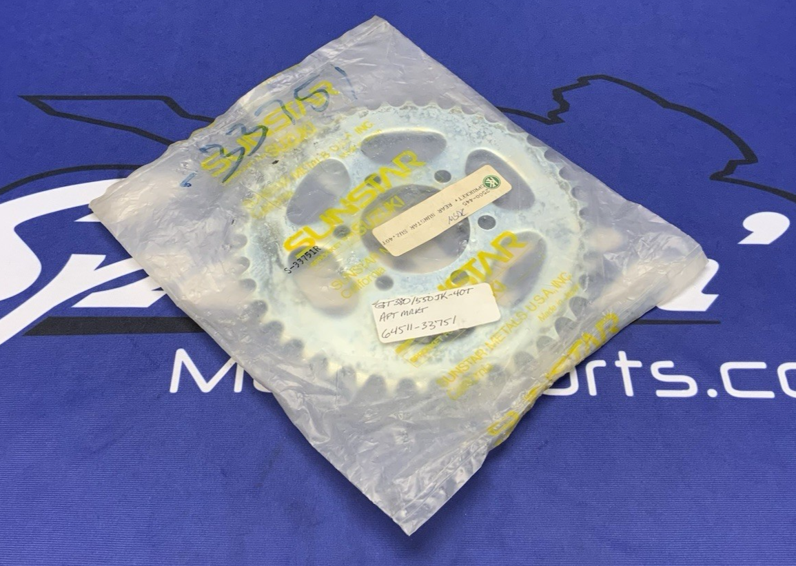 Sunstar Rear Wheel Sprocket Suzuki GT380/550 1972-1977 S-33751R