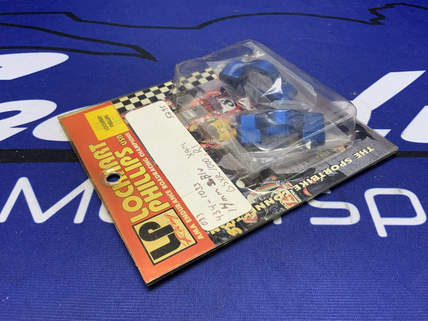 Lockhart Phillips Fork Pre-Load Adjuster 14mm Blue 434-1033