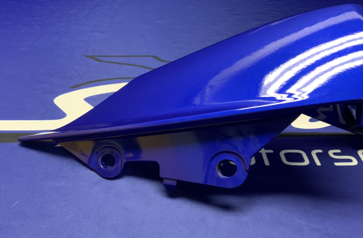 Yamaha Left Tail Fairing (Blue) YZF-R7 2022-2025 OEM BEB-21711-00-P0