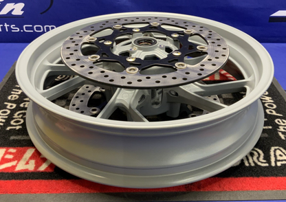 Suzuki Front Wheel W/ Rotors (Matte Gray) GSX-8R 2024-2026 OEM 54111-25L00-QZP