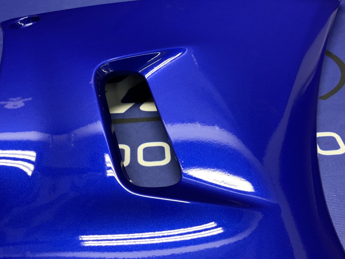 Yamaha Left Lower Fairing (Blue) YZF-R7 2022-2025 OEM BEB-2172G-00-P4