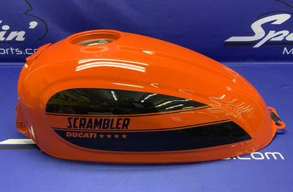 Ducati Fuel Tank Assembly (Orange) Scrambler 800 Sixty2 2020 OEM 58612262AP