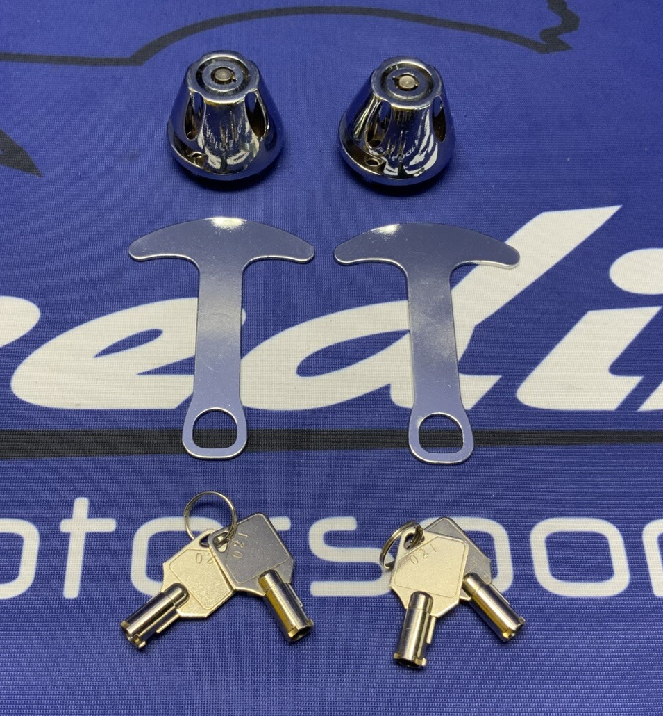 KewlMetal Grip End Helmet Lock Pair KUR-6248