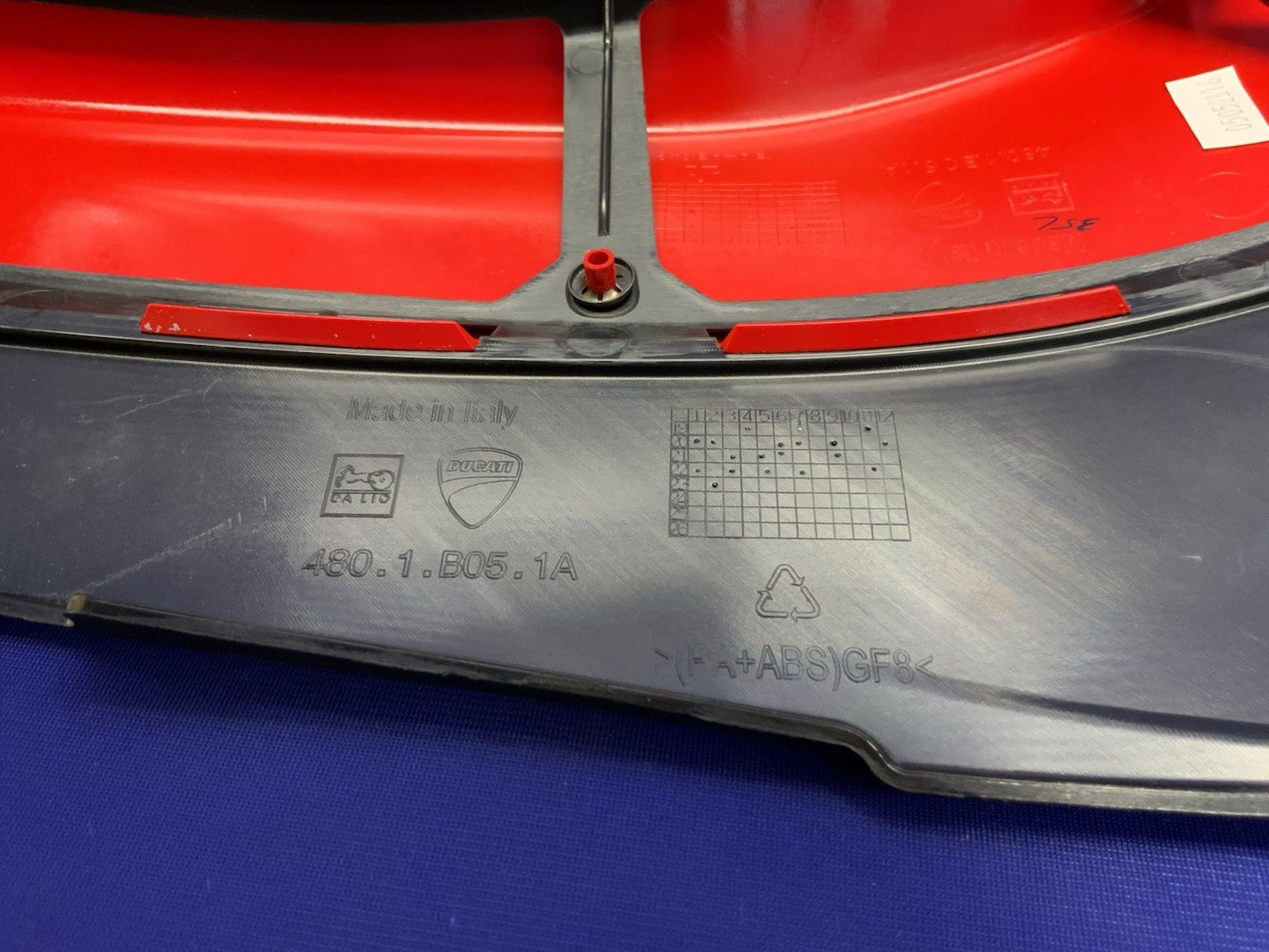 Ducati Left Tank Fairing Ducati Red Panigale V2 2020-2025 OEM 4801B041AA