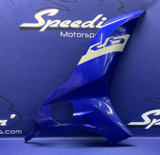 Yamaha Right Lower Fairing (Blue) YZF-R6 2017-2024 OEM BN6-W283V-90-P0