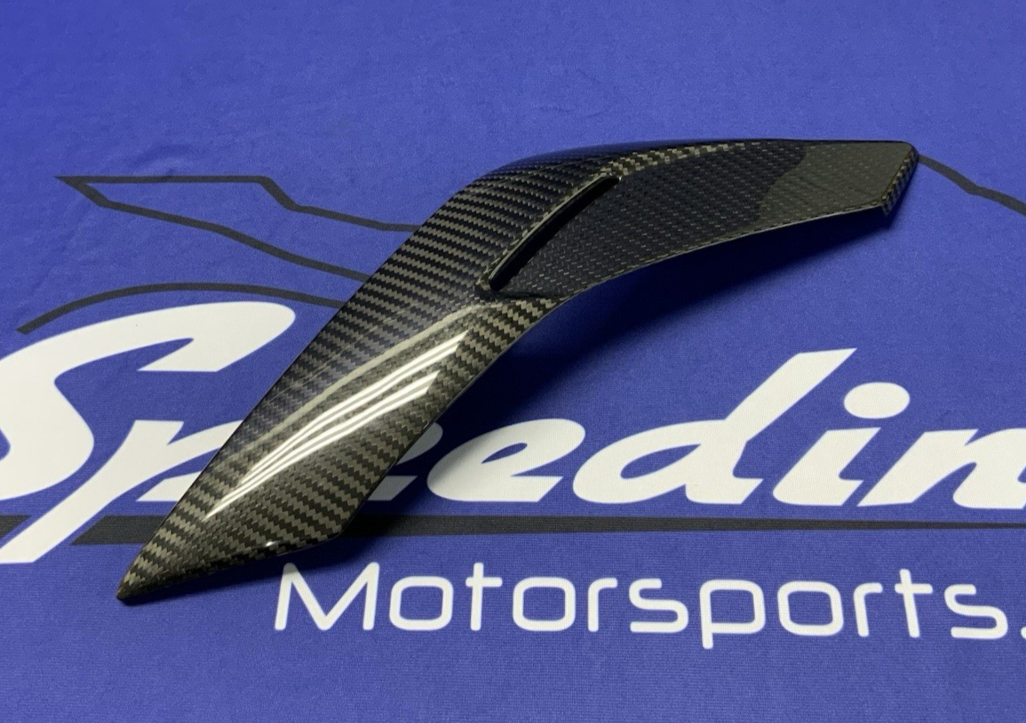 Triumph Left Belly Pan Carbon Fiber Street Triple R/RS/Moto 2 23-25 OEM T2317077