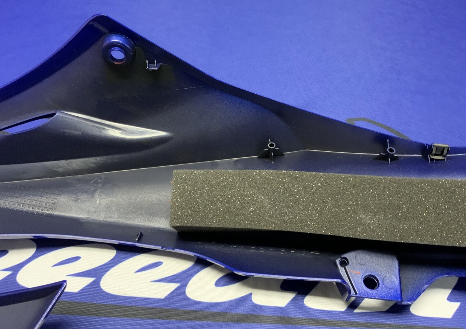 Yamaha Left Upper Fairing (Blue) YZF-R6 2017-2024 OEM BN6-2117V-00-P0
