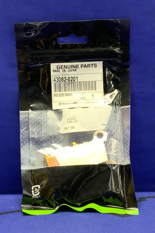 Kawasaki Rear Brake Pad Set KX250 2021-2026 OEM 43082-0201