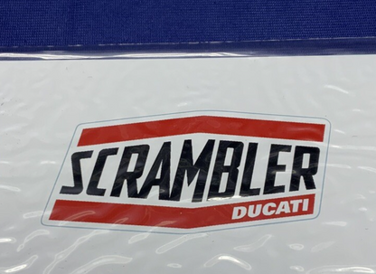 Ducati "Lifestyle Logo" Scrambler Stickers OEM 987691868