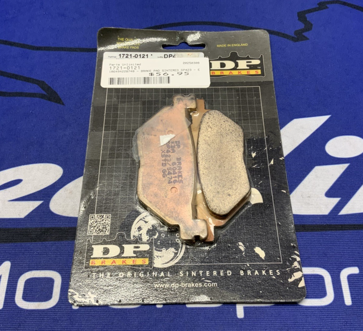 DP Standard Sintered Brake Pad Set XVS950 Bolt-R Spec 2014-2024 DP423