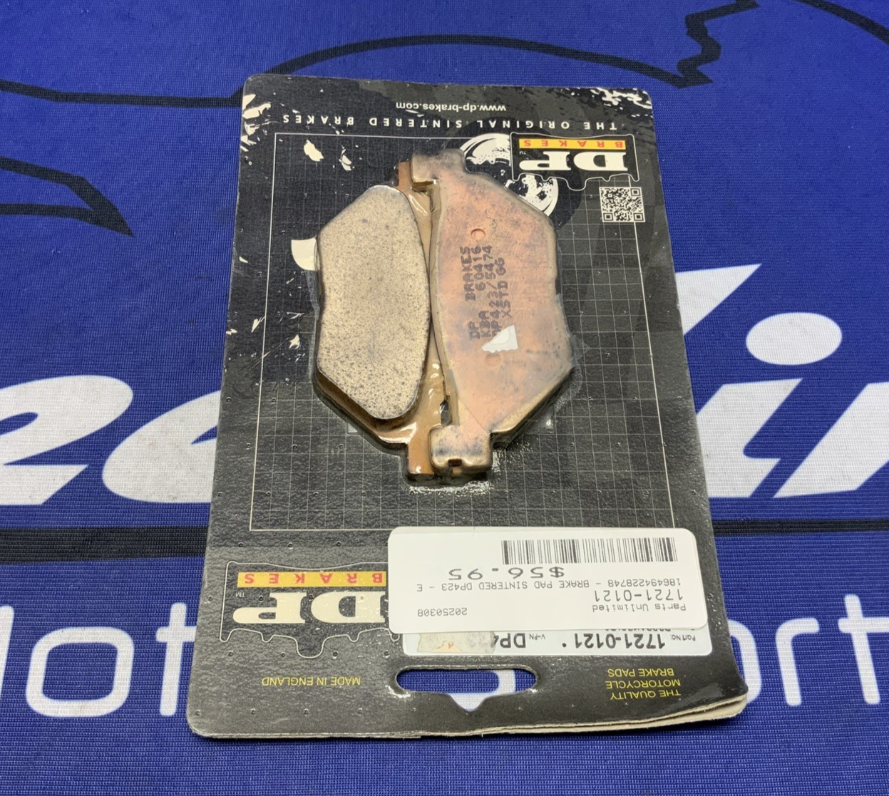 DP Standard Sintered Brake Pad Set XVS950 Bolt-R Spec 2014-2024 DP423