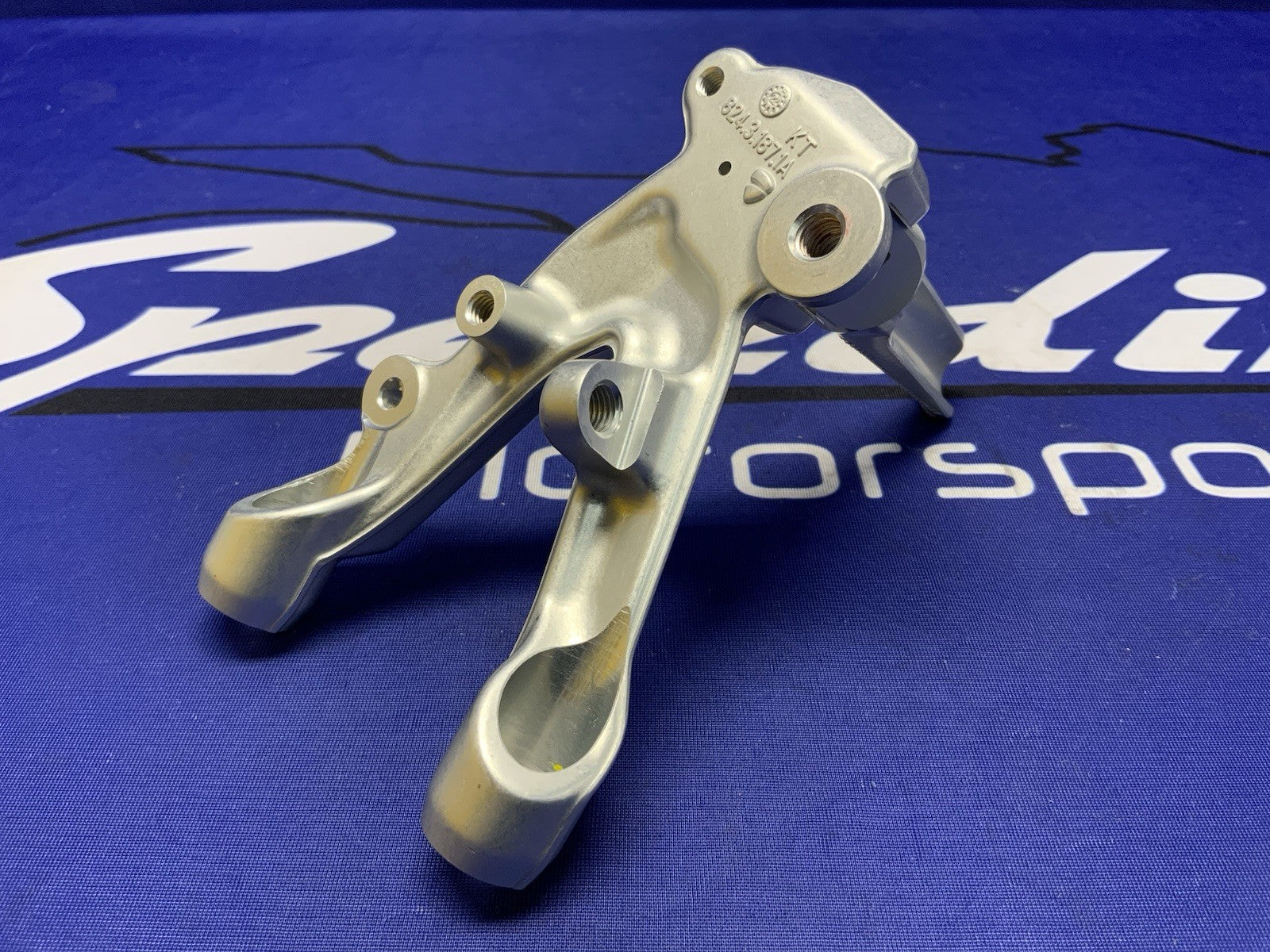 Ducati Right Rearset Bracket W/ Peg Panigale V2 2020-2024 OEM 82411871BA