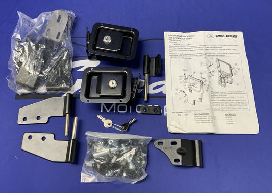 Polaris Crew Lock & Ride Pro Fit Canvas Rear Doors XP900 13-18 OEM 2882196